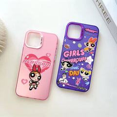 iPhone Powerpuff Girls Silver TPU Case