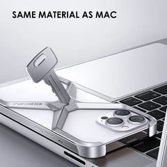 iPhone Aluminum Rimless Shockproof Case