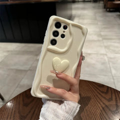 Galaxy S Heart Silicone Case