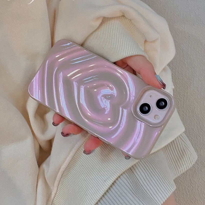 iPhone 3D Heart Case