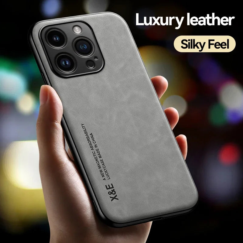 iPhone Leather Soft Case