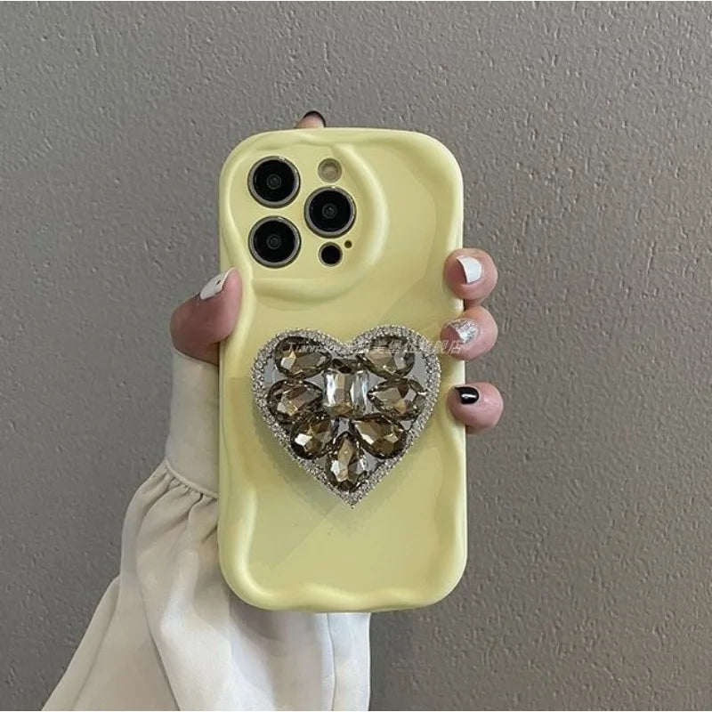 iPhone Diamond Heart Case