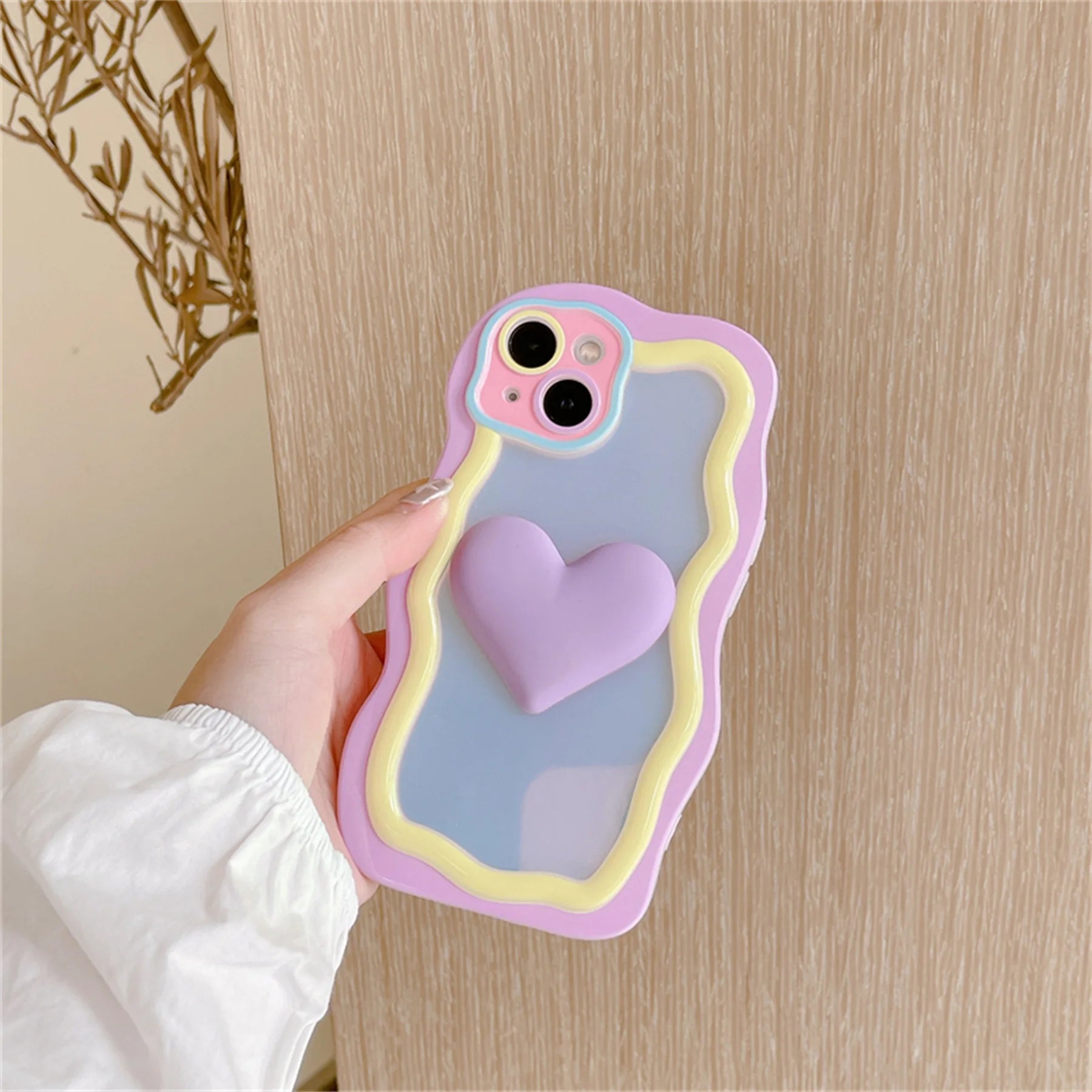 iPhone Korean Candy Heart Case