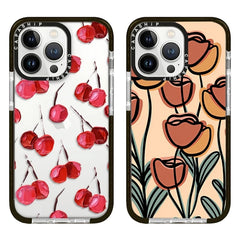 iPhone Red Cherry Tulip Case