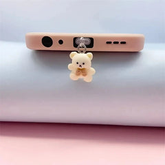 Bear Dust Plug Charm