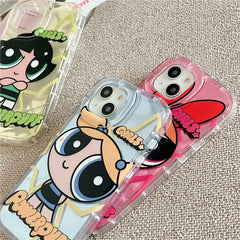 iPhone Powerpuff Girls Silicone Case