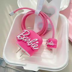 iPhone Barbie Charger & Cable Case 20W