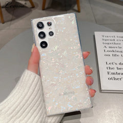 Galaxy Aurora Shell Bling Case