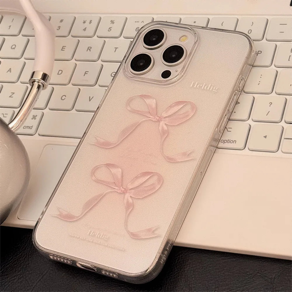 iPhone Pink Bow Case