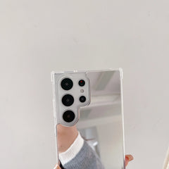 Galaxy Silver Mirror Case