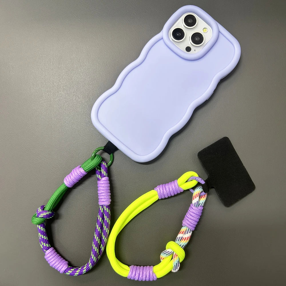 Colorful Knot Phone Bracelet