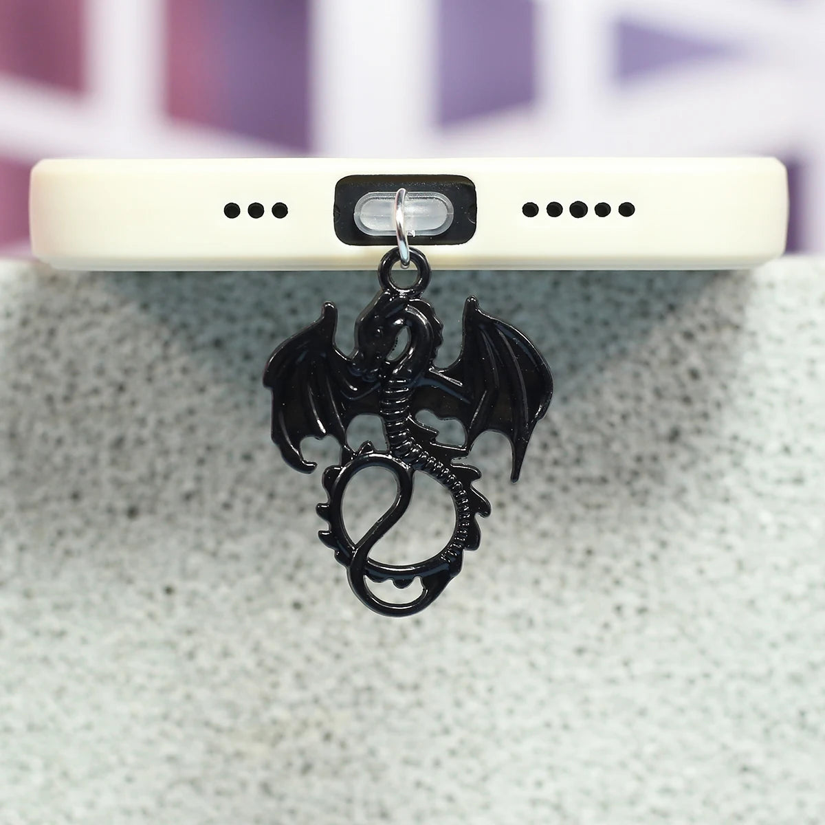 Feilong Dragon Dust Plug Charm