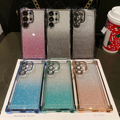 Galaxy Gradient Glitter Case