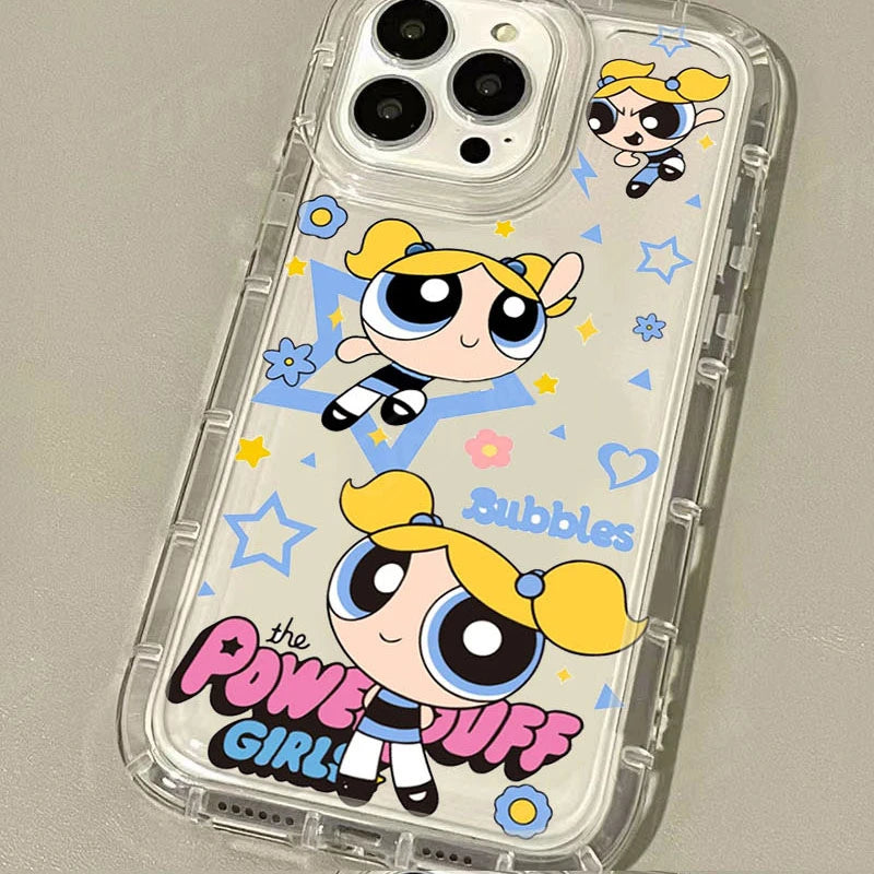 iPhone Powerpuff Girls Transparent Case