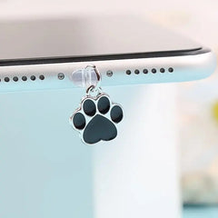 Cat Paw Dust Plug Charm