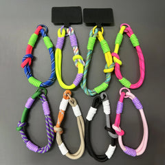 Colorful Knot Phone Bracelet