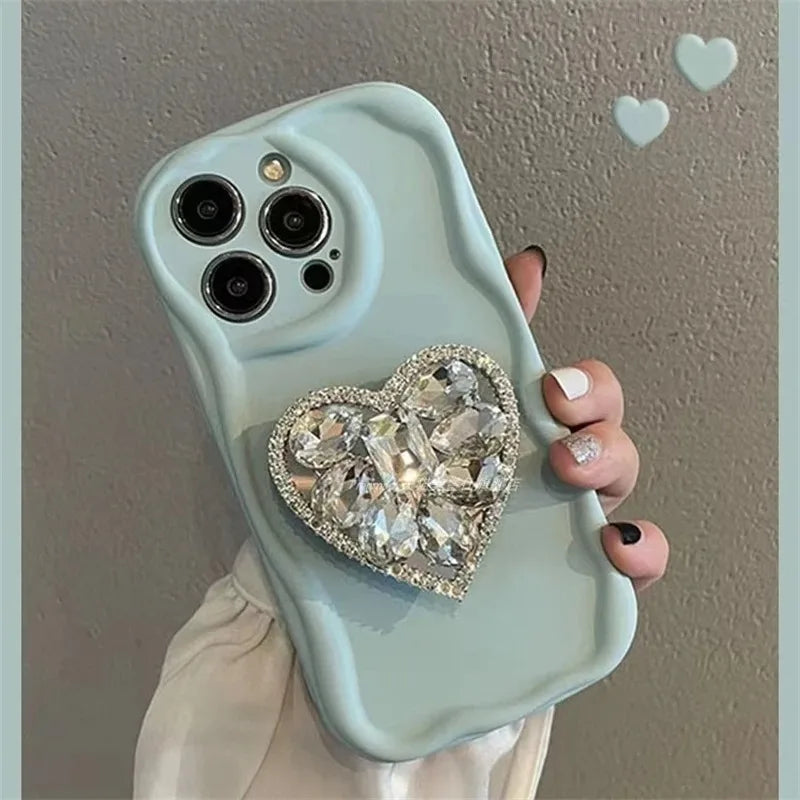 iPhone Diamond Heart Case