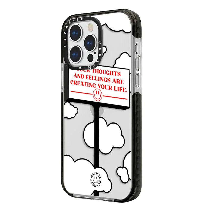 iPhone Clouds Road Signs Case