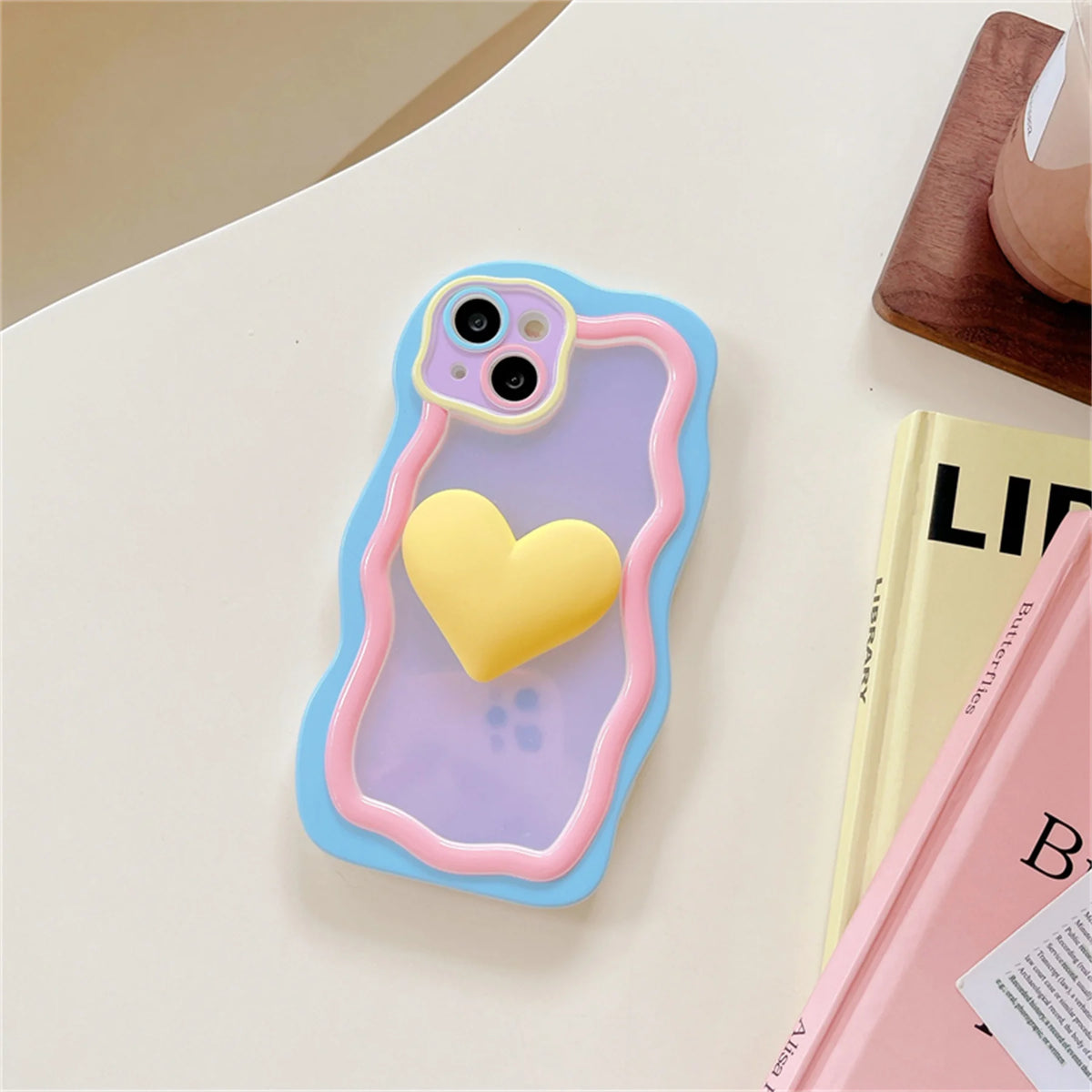 iPhone Korean Candy Heart Case