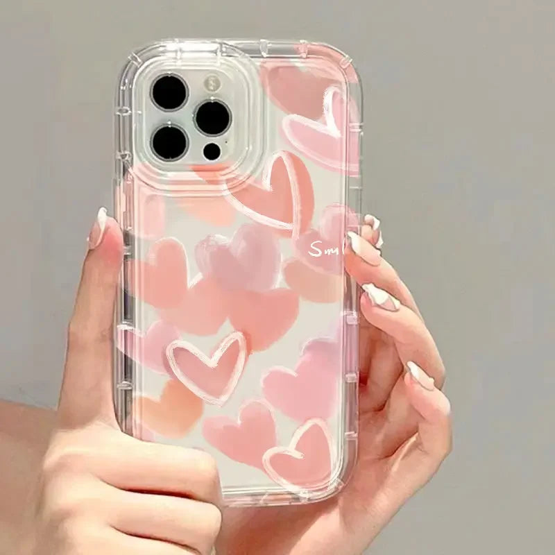 iPhone Powerpuff Girls Clear Shockproof Case