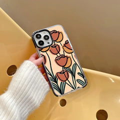 iPhone Red Cherry Tulip Case