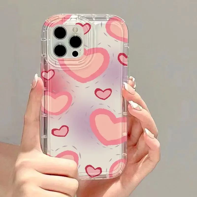 iPhone Powerpuff Girls Clear Shockproof Case