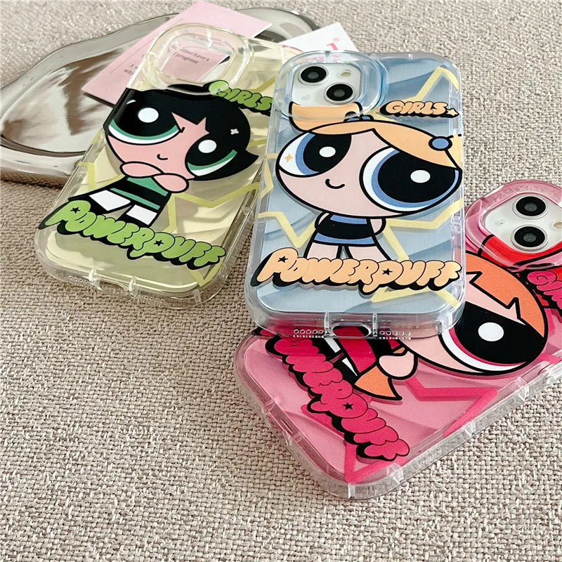 iPhone Powerpuff Girls Silicone Case