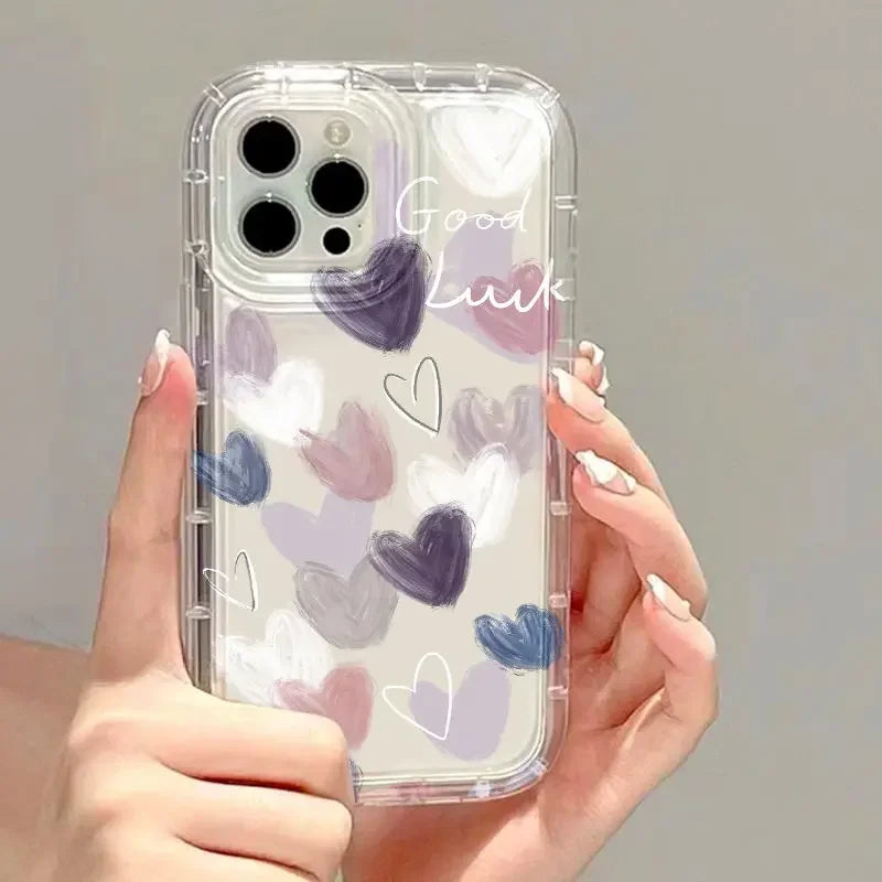 iPhone Powerpuff Girls Clear Shockproof Case