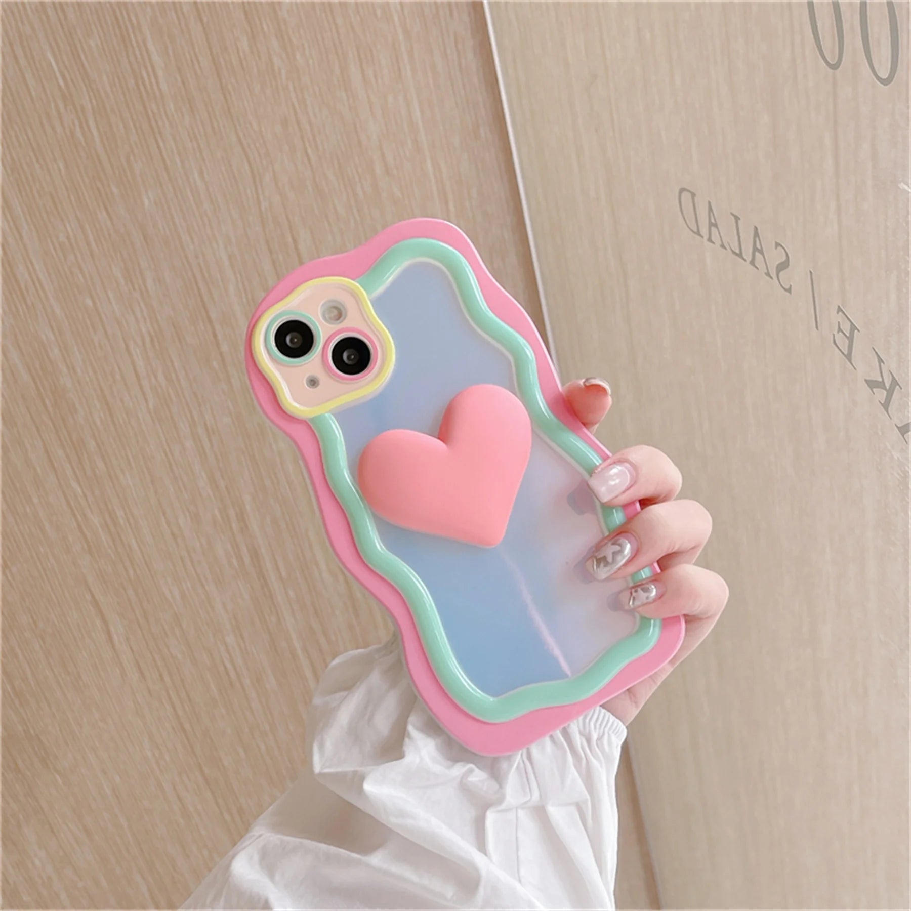 iPhone Korean Candy Heart Case