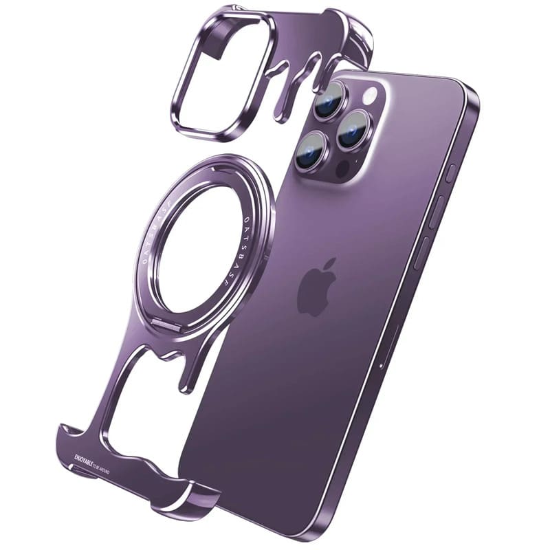 iPhone Drip Metal Case with MagSafe Stand