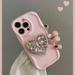 iPhone Diamond Heart Case