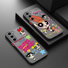 Galaxy A Frosted Powerpuff Girls Case