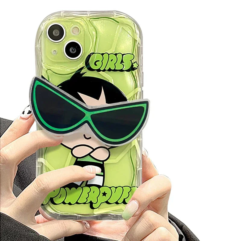 iPhone Powerpuff Girls Sunglasses Case