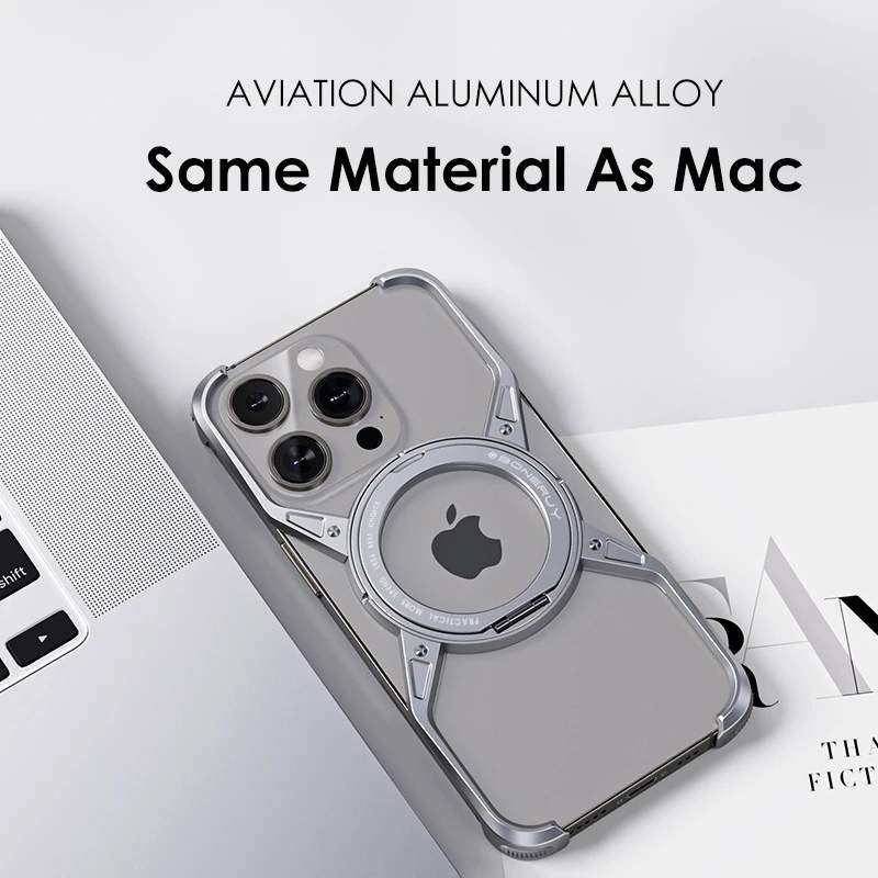 iPhone Aluminum Rimless Case with MagSafe