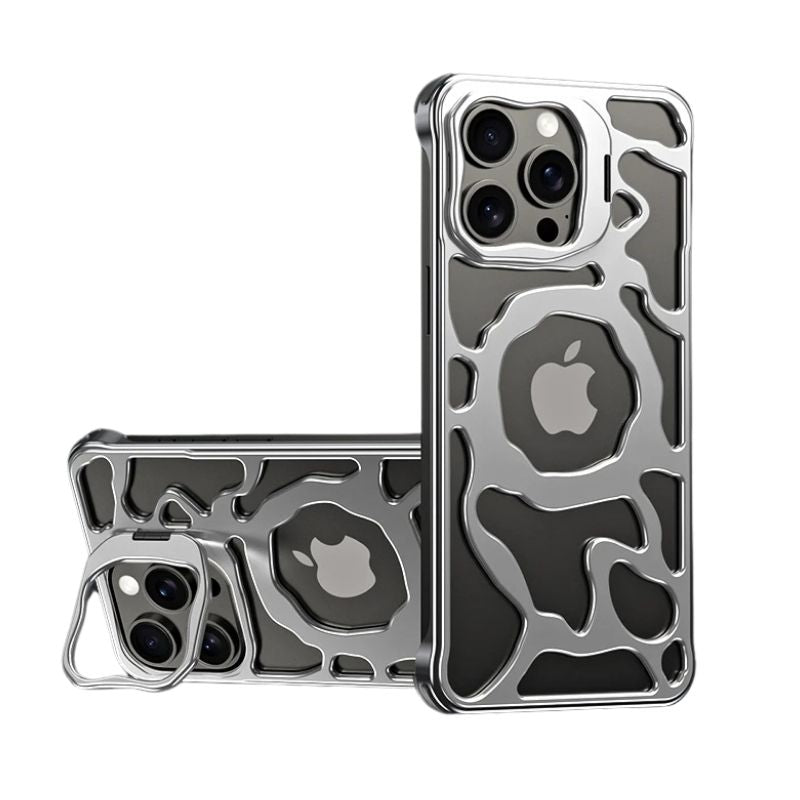 iPhone Metal Heat Dissipation Case with Bracket