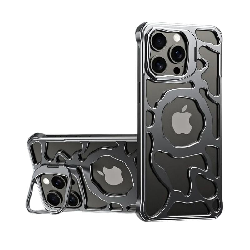 iPhone Metal Heat Dissipation Case with Bracket